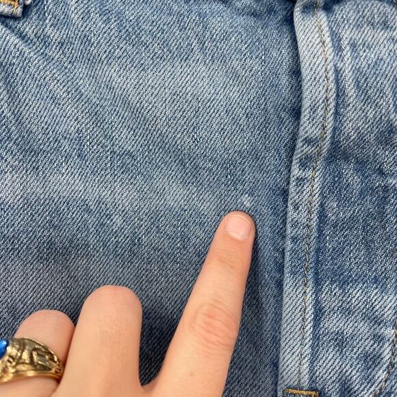 Everlane Jeans Women 30 Blue Light Wash 90s Cheeky Cotton Straight Classic Denim - Picture 10 of 14